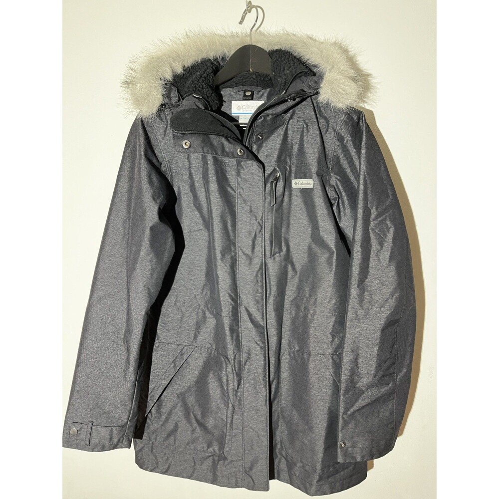 Columbia Interchange Jacket Women's S Black Full Zip Hooded gorp core Tailored
